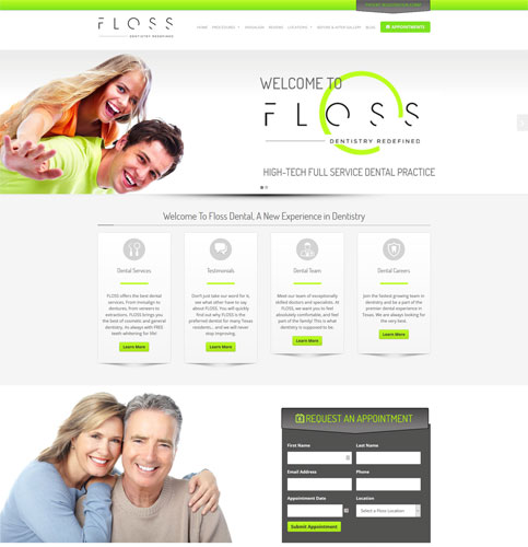 Floss Dental New Website