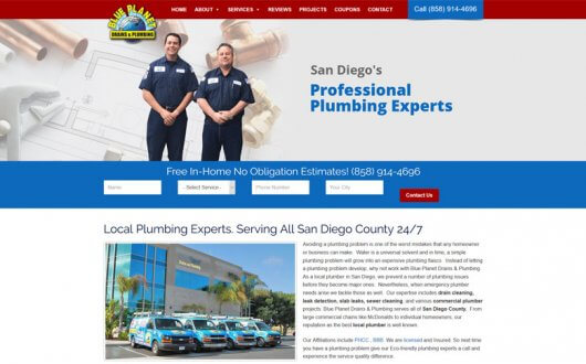 Blue Planet Drains and Plumbing